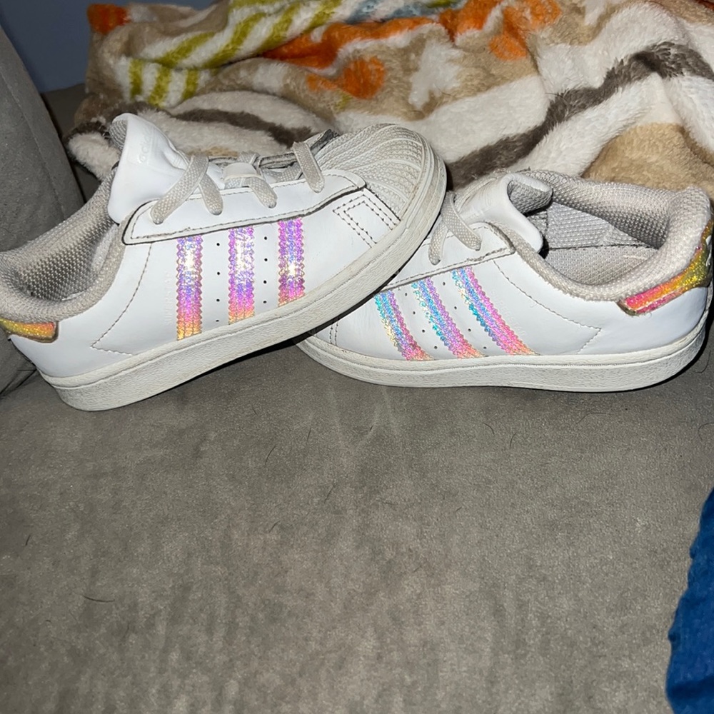 Adidas little girl shoes